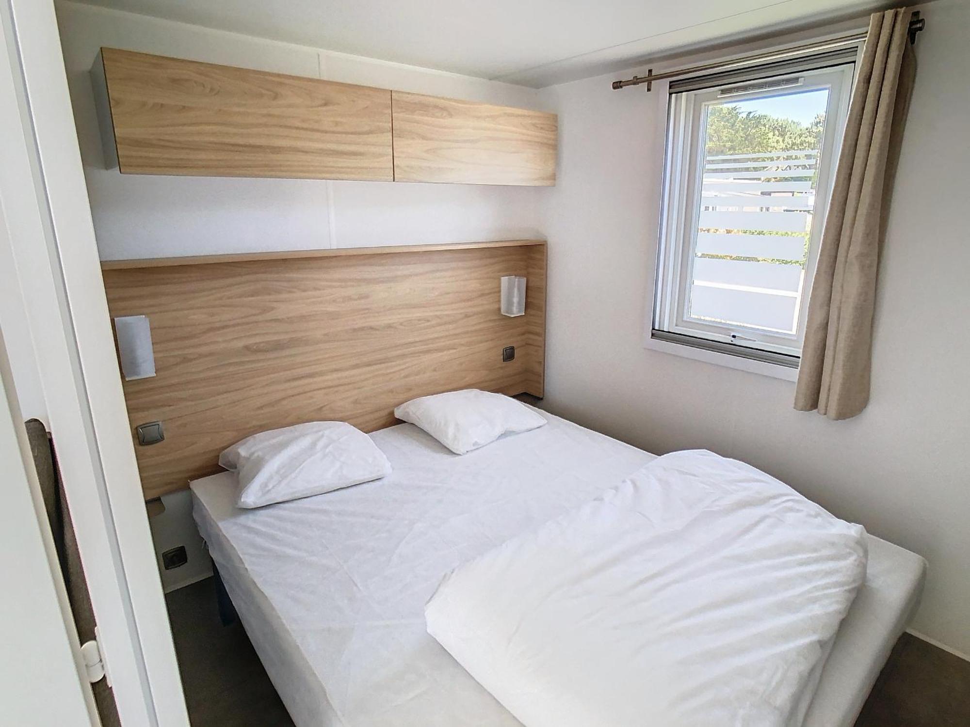 Mobil-Home Confort 6 Pers, 3 Ch, Terrasse, Piscine & Proche Plage - Fr-1-361A-25 Jullouville-les-Pins Eksteriør bilde